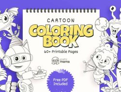 90s Cartoons Stoner Coloring Book